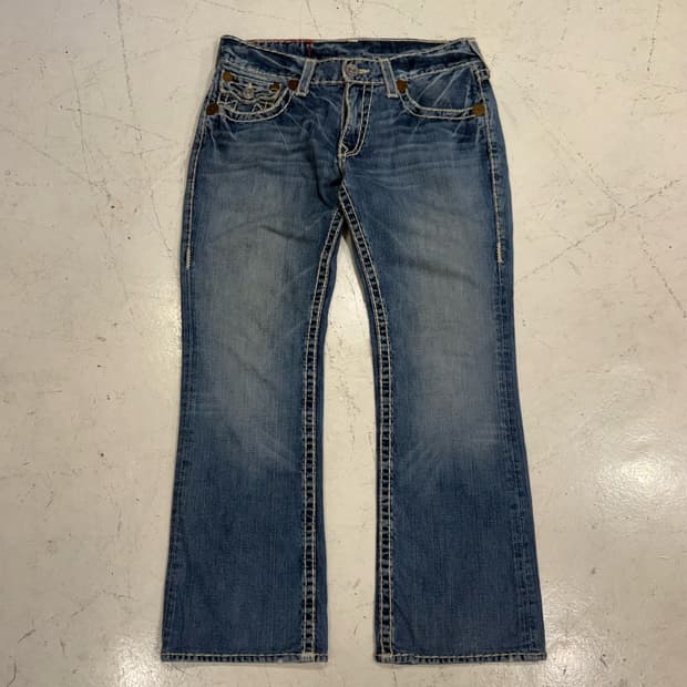 트루릴리젼 USA 빌리슈퍼티 부츠컷 데님팬츠 