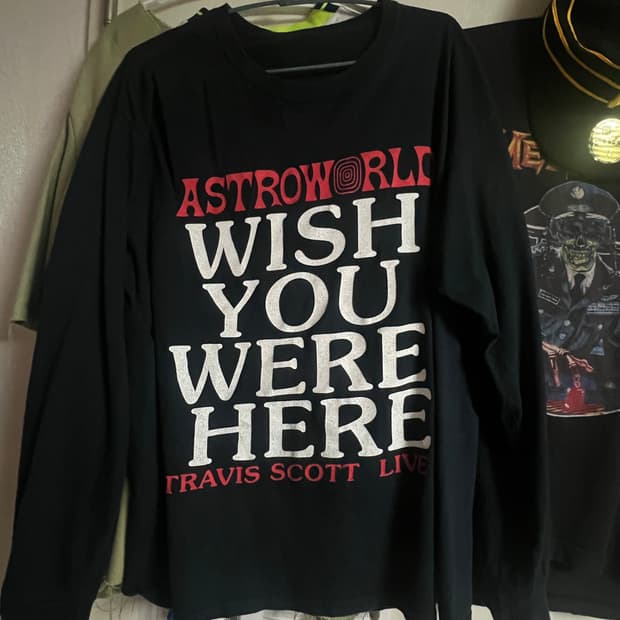 트레비스 스캇 콘서트 롱슬리브