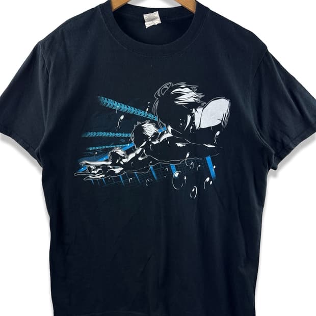 프리! Iwatobi Swim Club 부틀렉 애니 티셔츠2082