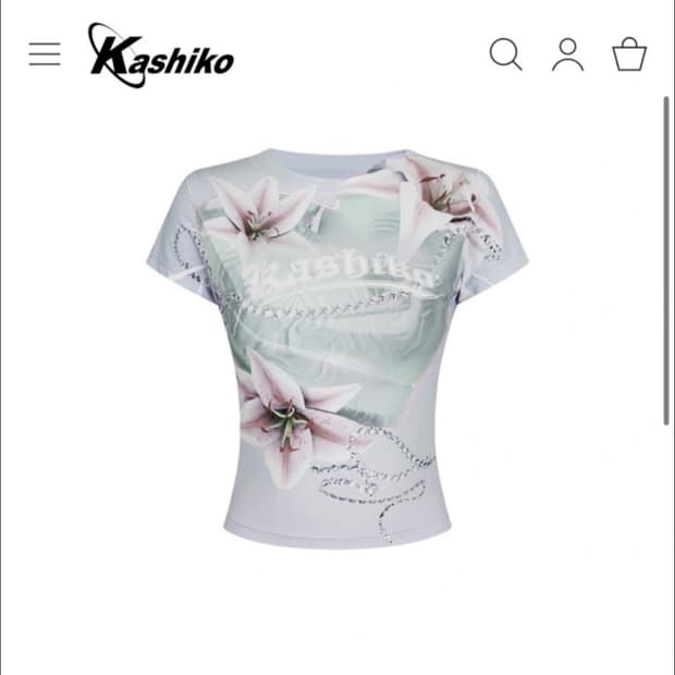 카시코 Kashiko Jade Heart Tee
