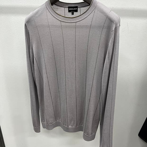 100) 조르지오알마니 실크 니트 