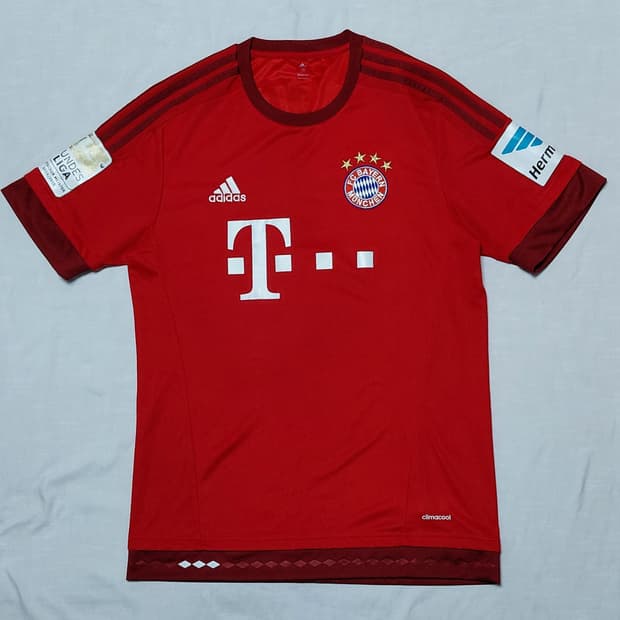 [정품/105] 아디다스 15-16 바이에른 뮌헨 홈 저지