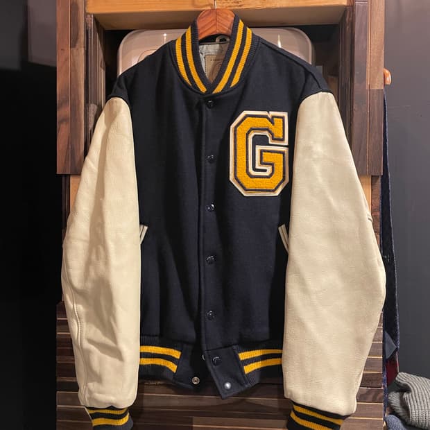 Golden bear varsity jacket
