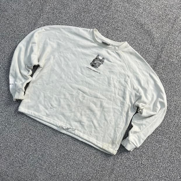 F 라이프워크 루즈핏 맨투맨 0326M