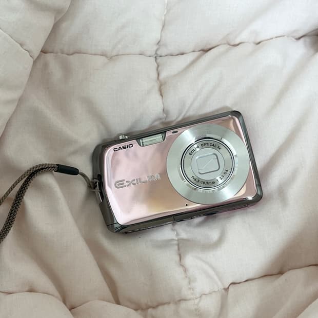 카시오 엑슬림 ex-z2 핑크 빈티지 디카