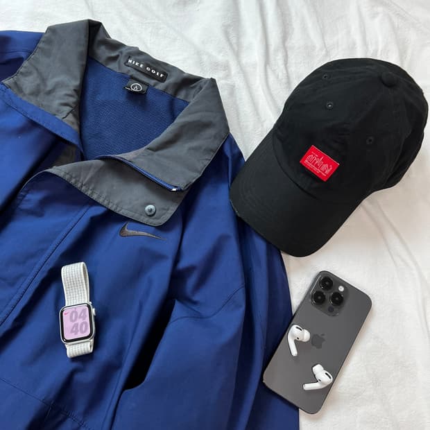 navy jumper (NIKE GOLF)