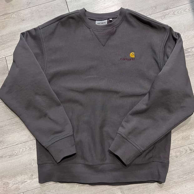 칼하트 맨투맨 아메리칸 스크립트 스웻셔츠 M (105)