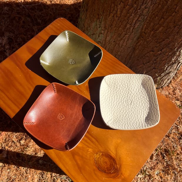 Leather plates ( square type )