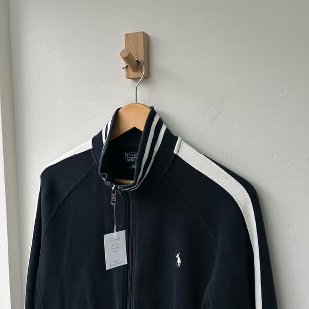 15963 - 폴로 랄프로렌 블랙 니트 집업