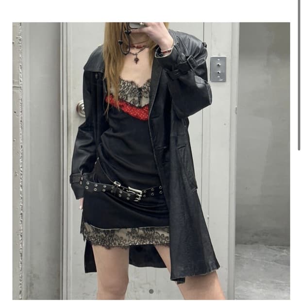 야에빈티지 리얼레더 자켓 가죽자켓 코트