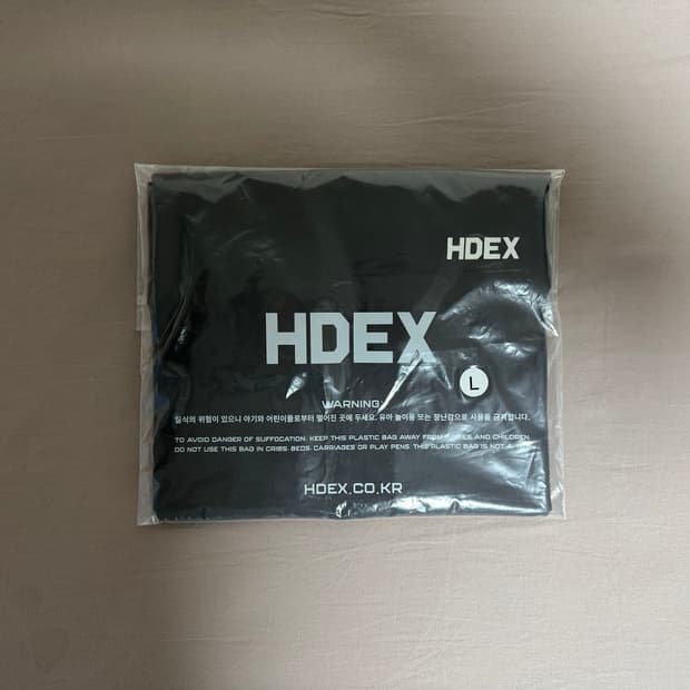 (새상품) 에이치덱스 메인스몰 로고 머슬핏 반팔 티셔츠 짐웨어