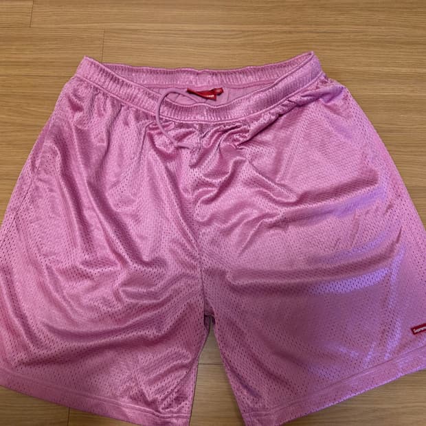 슈프림 핑크바지 새거 24ss