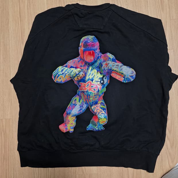 M) 준지X올린스키 킹콩 오버핏 맨투맨