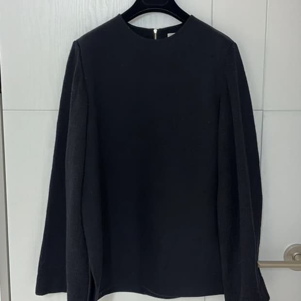 HYKE 하이크 블랙 울 블라우스 1사이즈 정품