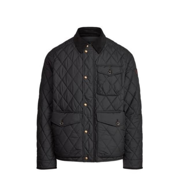 (새상품)폴로 발수퀼트 블랙xxl