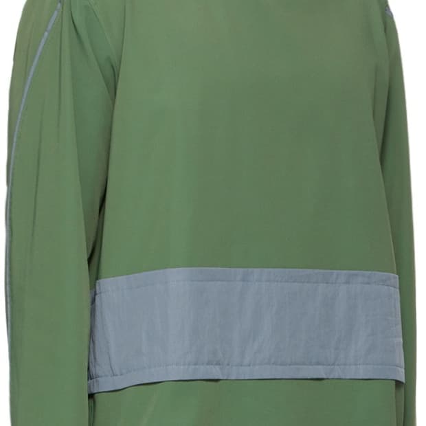 Kiko Kostadinov Green Chaster Pullover