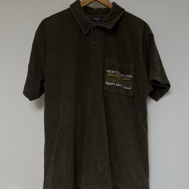 헤리티지플로스 x 헬리녹스 폴로 셔츠