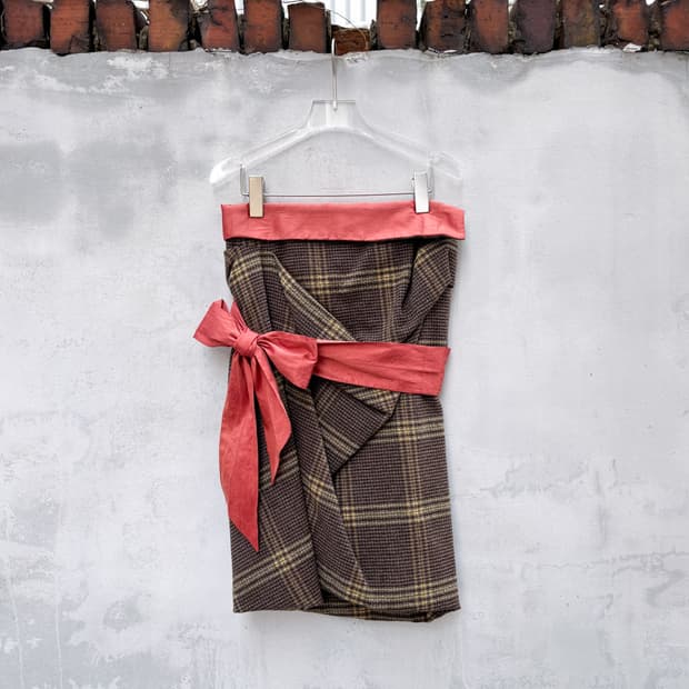 드리스 반 노튼 리본 스커트