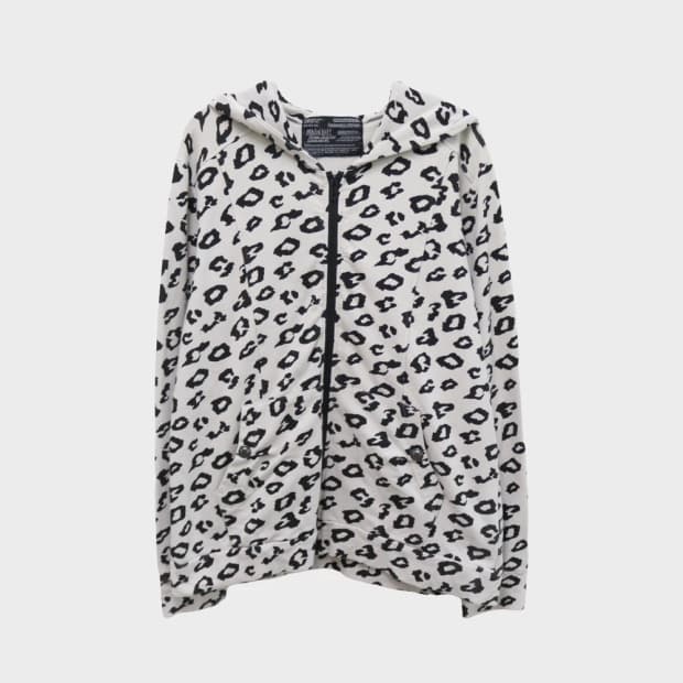 MAISON GILFY 애니멀 패턴 후드 집업 63316