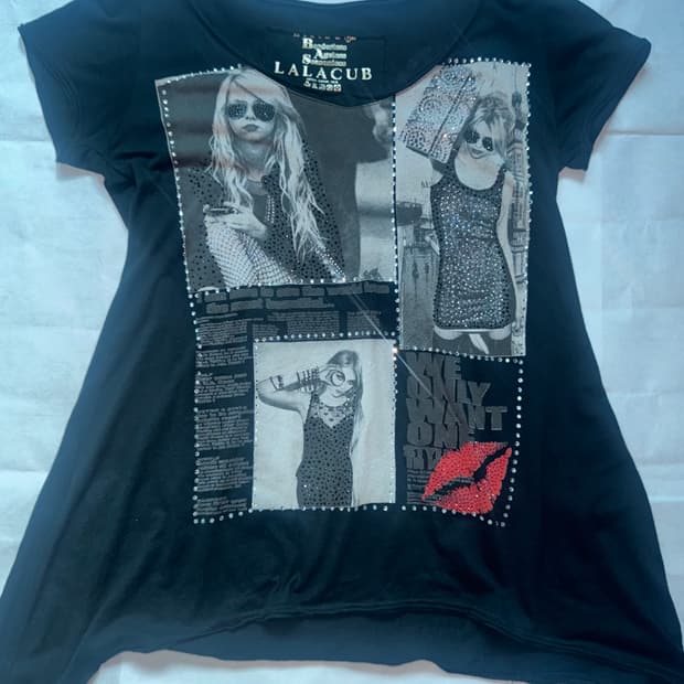 Luxury Cubic Detail T-shirt