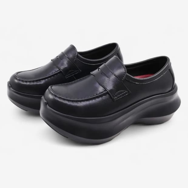 야세 카우하이드 플랫폼 로퍼 230