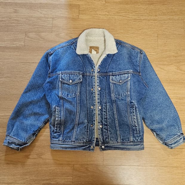 GAP USA 쉐르파 데님 자켓(중청)