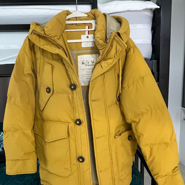 스노우피크 롱 패딩