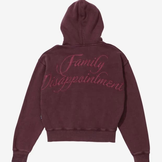 스컬프터 bad seed washed 워시드 딥퍼플 후드집업