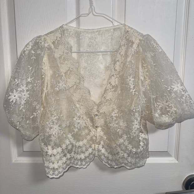 flower lace puff kd