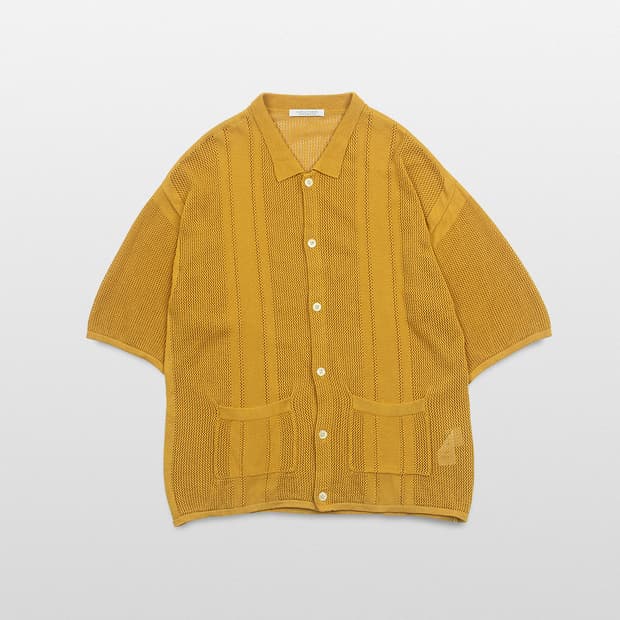 JOURNAL STANDARD Mesh Knit Shirt