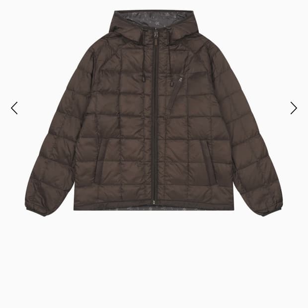 오헤시오 리버시블 패딩 브라운