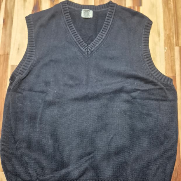 엘엘빈 니트 베스트 xl