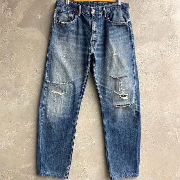 [32-33] Vintage Levi's 리바이스 디스트레스드 데님팬츠
