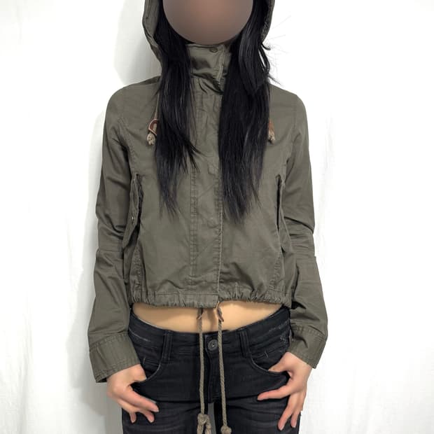 Cropped Field Jacket