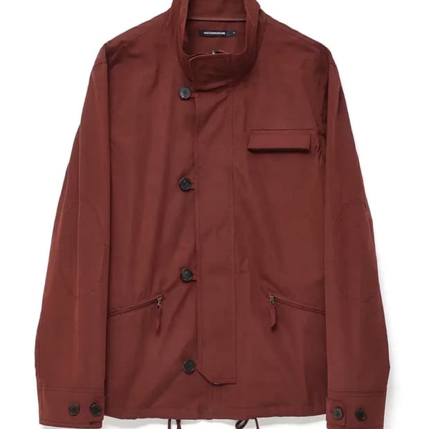 해칭룸 레귤러 파카 다크 레드 regular parka