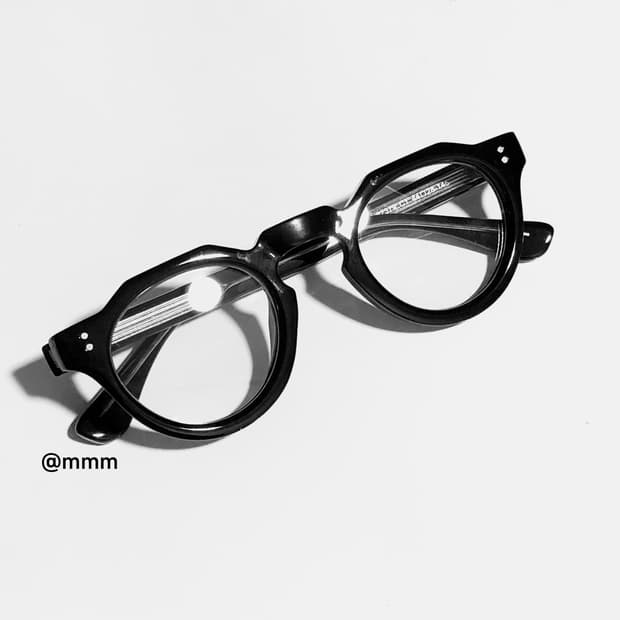 (Unisex)클래식 뿔테 안경