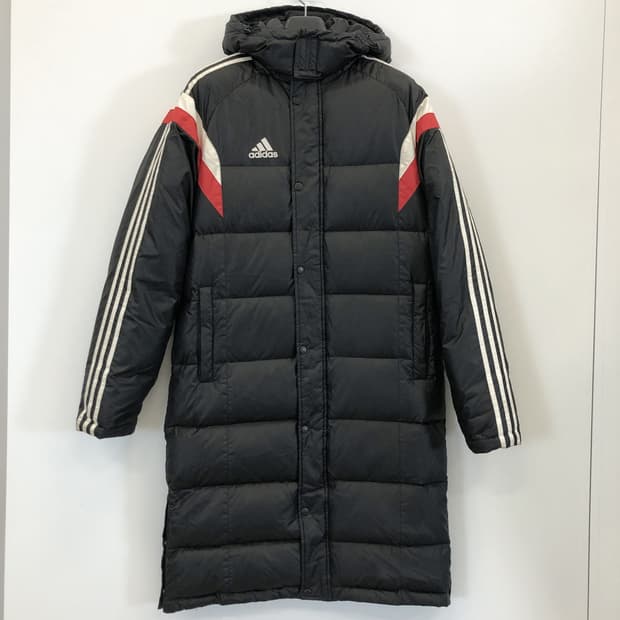 아디다스 3S 오리지널 덕다운 롱패딩 90 
