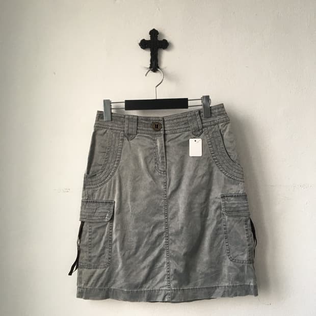 Silver mood cago skirt