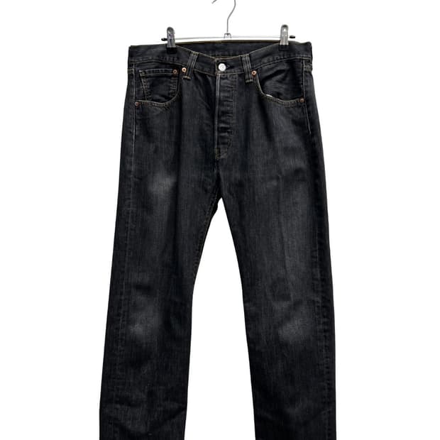 00s 리바이스 501 흑청 데님 팬츠 Made in Mexico