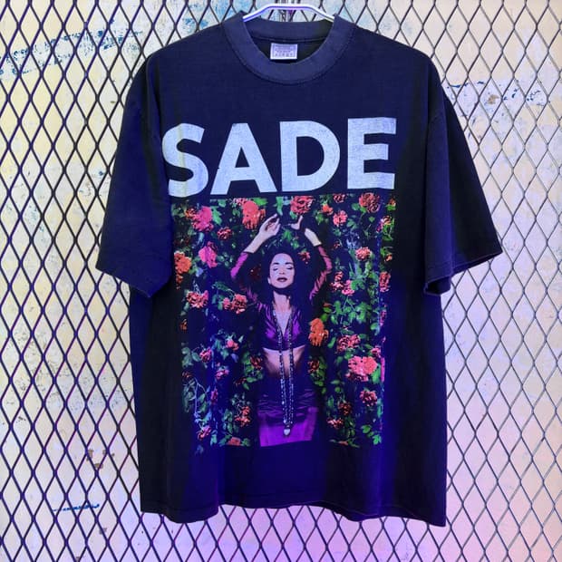 SADE 빈티지밴드티