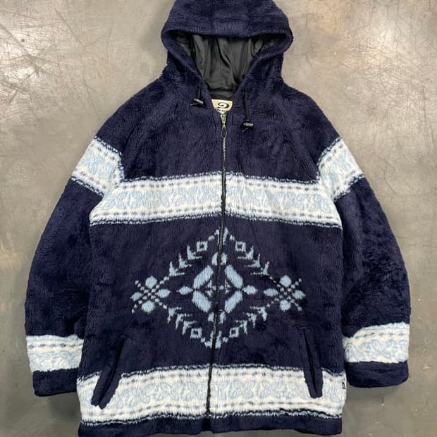 피코 노르딕 후드 후리스