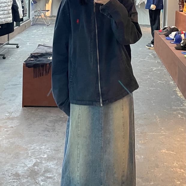 폴로 랄프로렌 네이비 코튼 트윌 바라쿠다 자켓 H1175