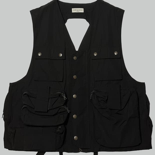 두리스 반 노튼 멀티 포켓 밀리터리 베스트