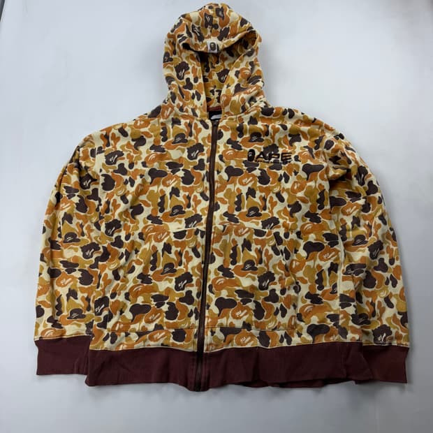 OG 베이프 사루카모 후드 집업