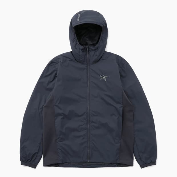 아크테릭스 아톰 후디 M 블랙사파이어