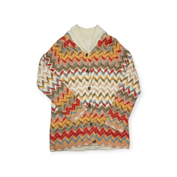 모리걸 하구미 양모 니트가디건 