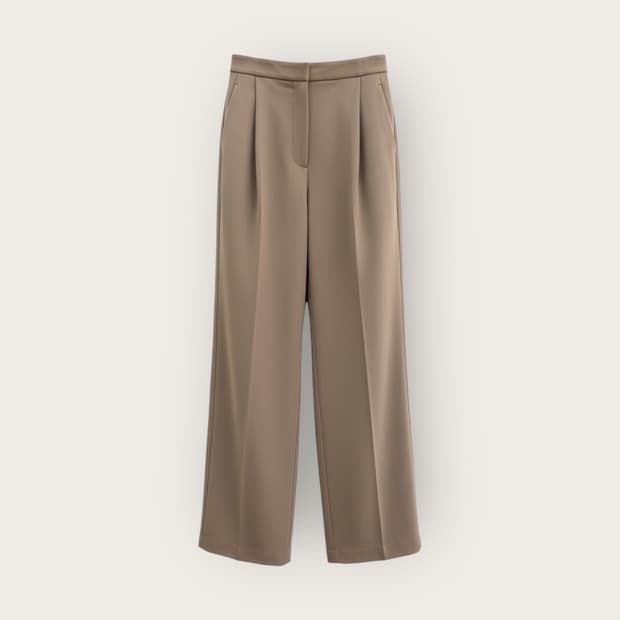 64/ 타임 19-20FW 원턱 니팅 팬츠(새상품)