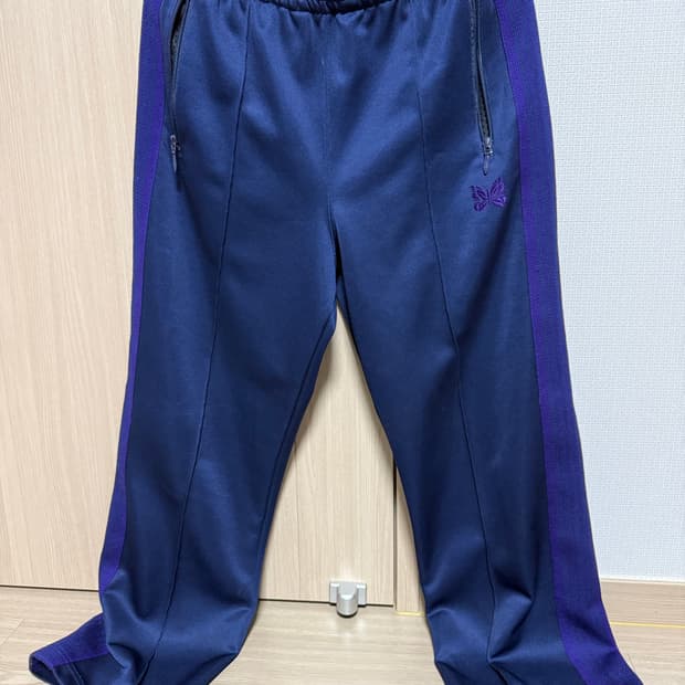 니들스 트랙팬츠 스트레이트 남보 s