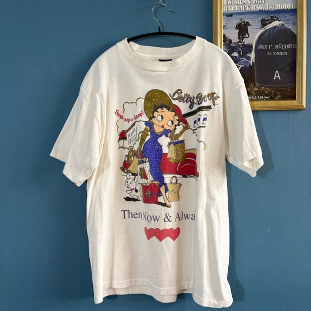 90s Diamond Dust Betty Boop Single Stich
