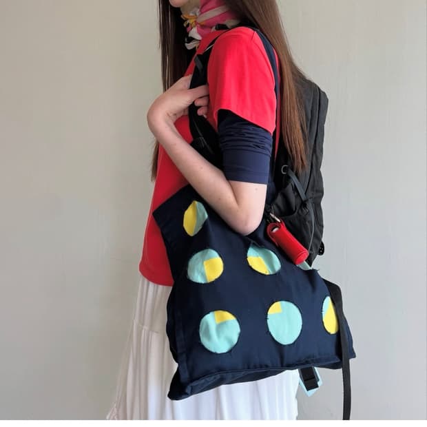 COSMOSS(코스모스) 에코백 네이비 판매